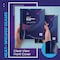 Better Office Products Presentation Book W/Clear Frt Pocket, 12 Pockets, Assorted Colors, 8.5in. x 11in. Clear-Pockets, 4PK 32017 - alternate 5